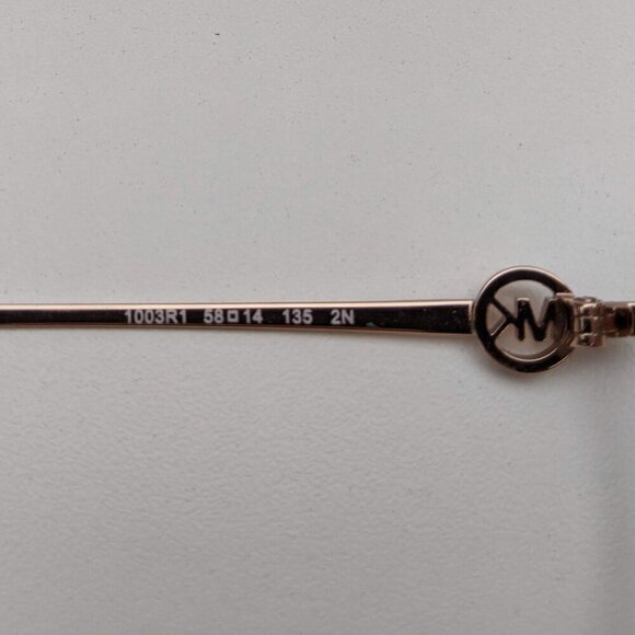 🕶️Frame Only! Michael Kors MK5001 Zanzibar Sunglasses 58/14 135 /YHG628🕶️ - Picture 4 of 6